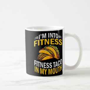 Mug Dans la forme taco dans la bouche drôle cinco de m