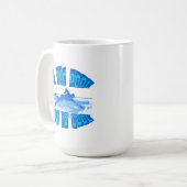 MUG DANS LA PISCINE, LA VIE EST FRAÎCHE (Devant gauche)