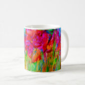 Mug Dans l'abstrait de jardin (Devant droit)