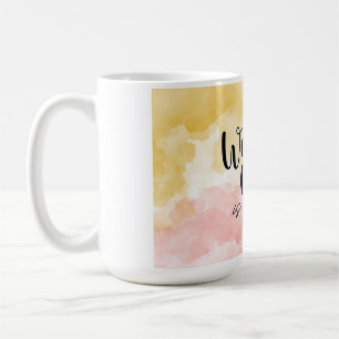 Mug Dans l'attente Dieu travaille