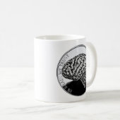 Mug Dans le cerveau nous faisons confiance (Devant droit)