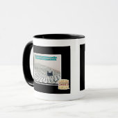 Mug Dans le continuum de temps d'espace d'ur (Devant gauche)