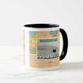 Mug Dans le continuum de temps d'espace d'ur (Devant droit)
