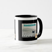 Mug Dans le continuum de temps d'espace d'ur (Devant droit)