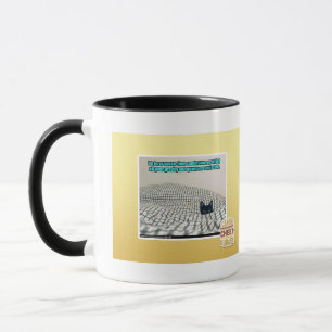 Mug Dans le continuum de temps d'espace d'ur