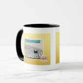 Mug Dans le continuum de temps d'espace d'ur (Devant gauche)