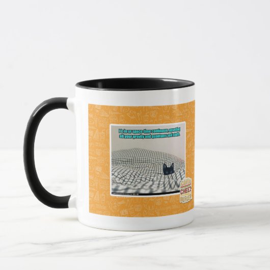 Mug Dans le continuum de temps d'espace d'ur (Gauche)