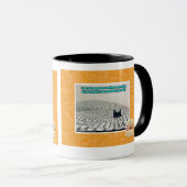 Mug Dans le continuum de temps d'espace d'ur (Devant droit)