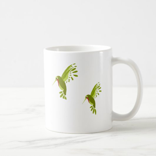 Mug Dans le jardin avec les colibris (Droite)