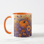 Mug Dans Le Jardin D'Halloween (Gauche)