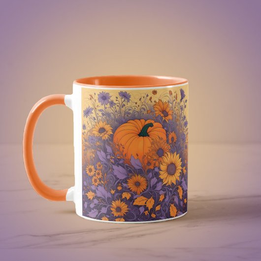 Mug Dans Le Jardin D'Halloween