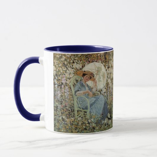 Mug Dans le jardin, Giverny par Frederick Frieseke (Gauche)