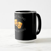 Mug Dans le Not Yelling I'm Projecting Actress (Devant droit)