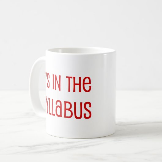 Mug dans le programme (Devant gauche)