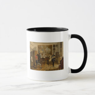 Mug Dans le studio de Miklos Barabas