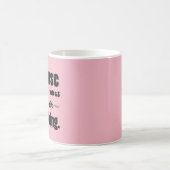 Mug Dans le tir d'Air mis cadeau de marteau de javelot (Centre)