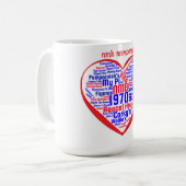 Mug dans les années 1960, 1970, 1980 (Devant gauche)