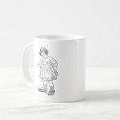 Mug Dans les chaussures de papa (Devant gauche)