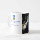 Mug Dans l'ombre la nature la beauté de l'art (Devant gauche)