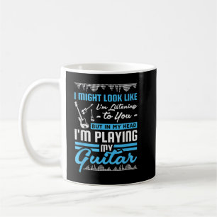 Mug Dans ma tête, je joue ma guitare