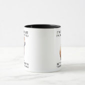 Mug Dans ma tête, je pense à Capybaras (Centre)