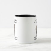 Mug Dans ma tête, je pense à des bisons drôles (Centre)