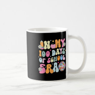 Mug Dans Mes 100 Jours De L'Ère Scolaire Super Retro S