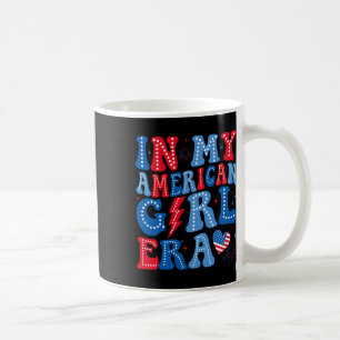 Mug Dans Mon American Girl Era Retro 4 juillet P Super