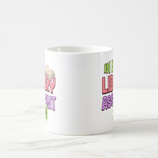 Mug Dans Mon Bibliothécaire Assistant Era Bibliothèque (Centre)