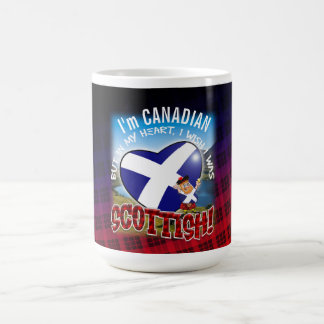 Mug Dans mon cœur, je souhaite être ÉCOSSAIS !