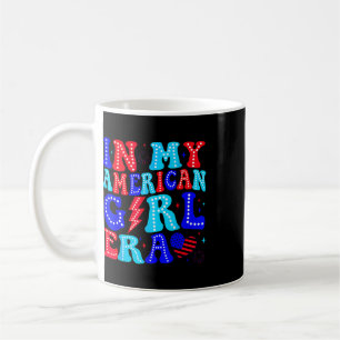Mug Dans mon époque American Girl rétro 4 juillet quat