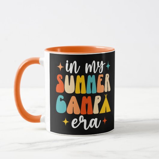 Mug Dans Mon Époque De Camp D'Été (Gauche)