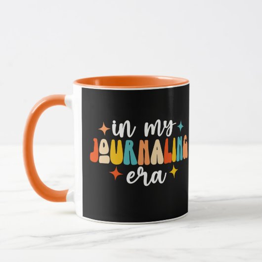 Mug Dans Mon Époque De Journalisation Retro Journalism (Gauche)