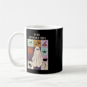 Mug Dans Mon Époque Éffrayante Fun Ghost Retro Hallowe (Gauche)