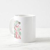 Mug Dans mon ère de professeur de Noël Holly Jolly Pro (Devant gauche)