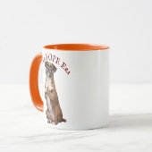Mug Dans Mon Ère De Refus Drôle Attitude De Boxer (Devant gauche)