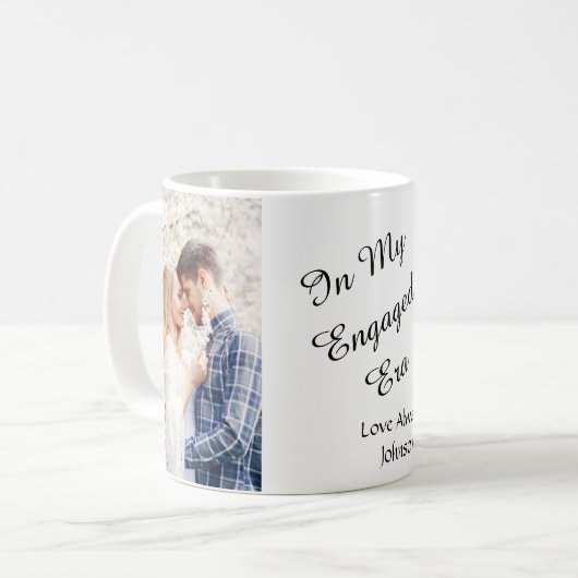 Mug Dans Mon Ère Engagée Coupe De Café Glass Coupe (Devant gauche)