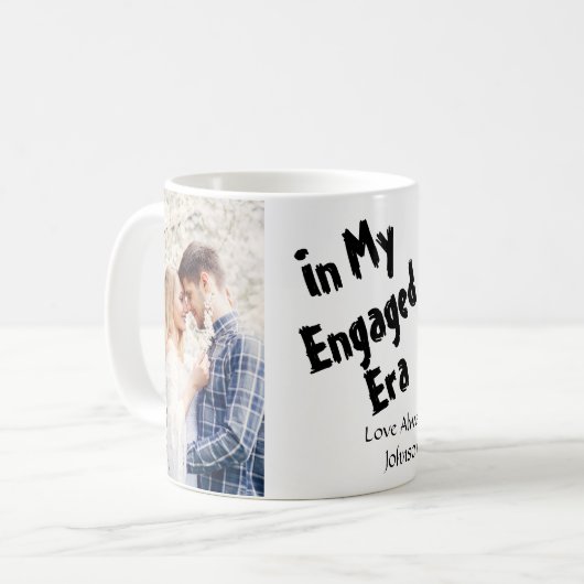 Mug Dans Mon Ère Engagée Coupe De Café Glass Coupe (Devant gauche)