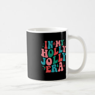 Mug Dans Mon Holly Xmas Jolly Para Era Retro Christmas