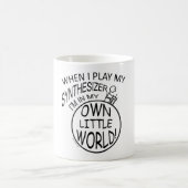 Mug Dans Mon Petit Monde Synthétiseur (Centre)