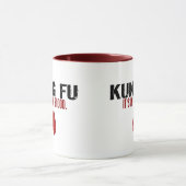 Mug Dans mon sang KUNG FU (Centre)