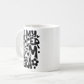 Mug Dans Mon Soccer Maman Era Funny Mama Fête des mère (Devant gauche)