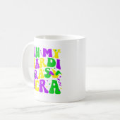 Mug Dans My Mardi Gras Era Funny Festival Retro Carniv (Devant gauche)