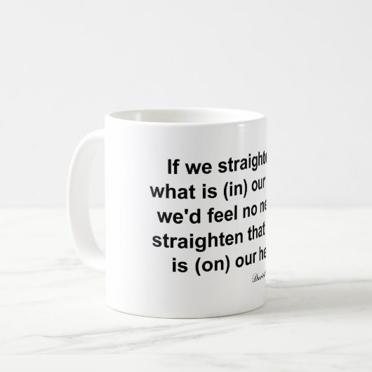 Mug Dans nos têtes (Devant gauche)