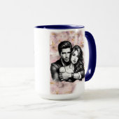 Mug Dans tes bras avec toi (Devant droit)