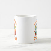 Mug Dans toutes les choses donnent Merci - Citrouille  (Centre)