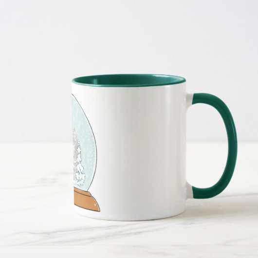Mug Dans un globe de neige (Droite)