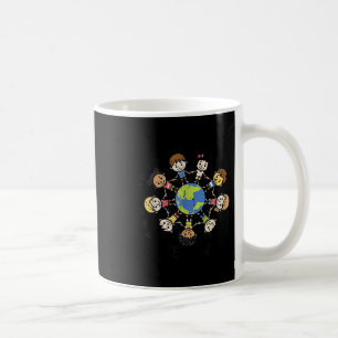 Mug Dans Un Monde Être Des Enfants La Terre Anti L'Uni