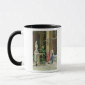 Mug Dans une cour à Pompeii, 1878 (Gauche)