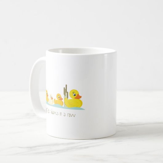 Mug Dans une ligne (Devant gauche)